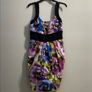 Floral print dress